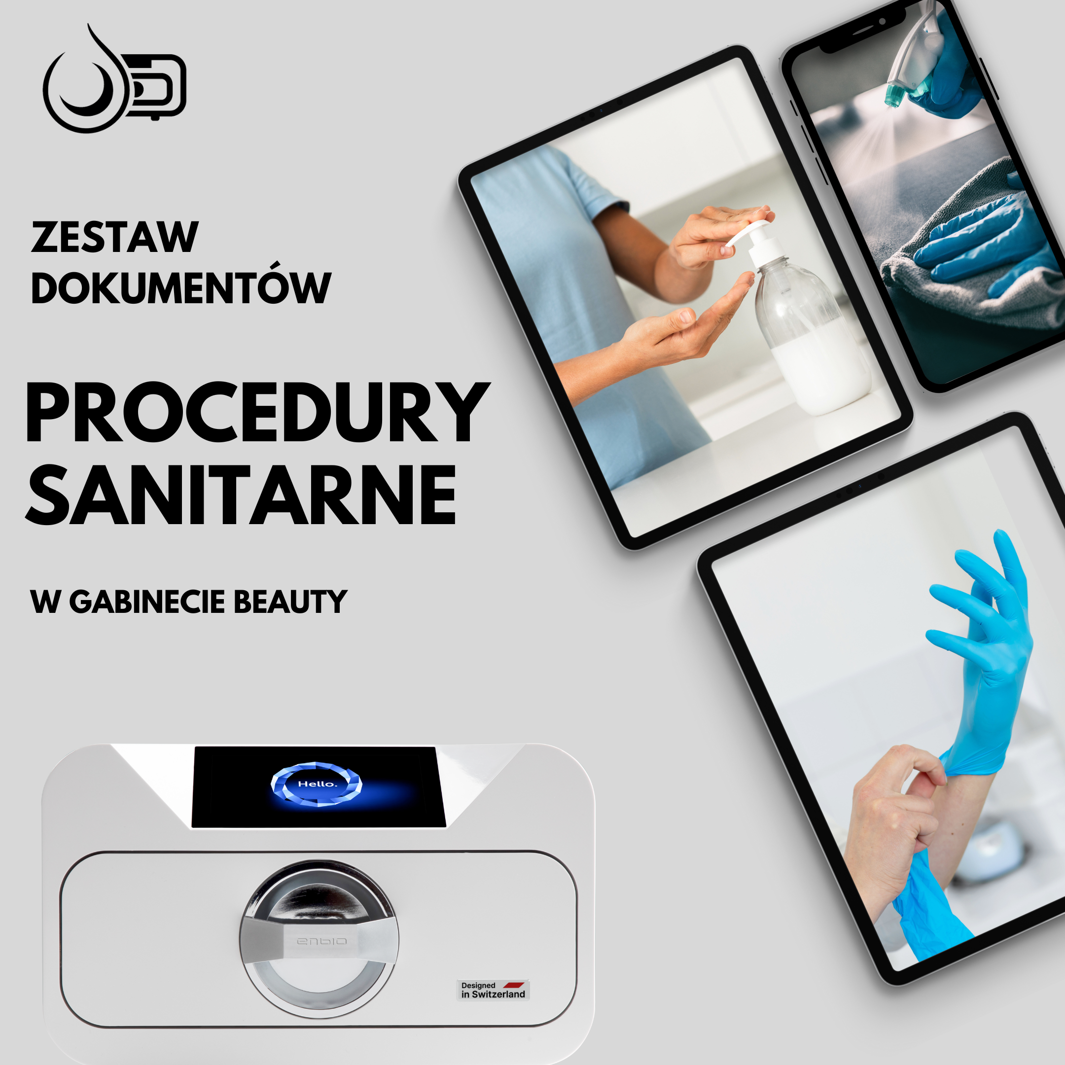 ZESTAW DOKUMENTÓW - Procedury sanitarne w gabinecie beauty
