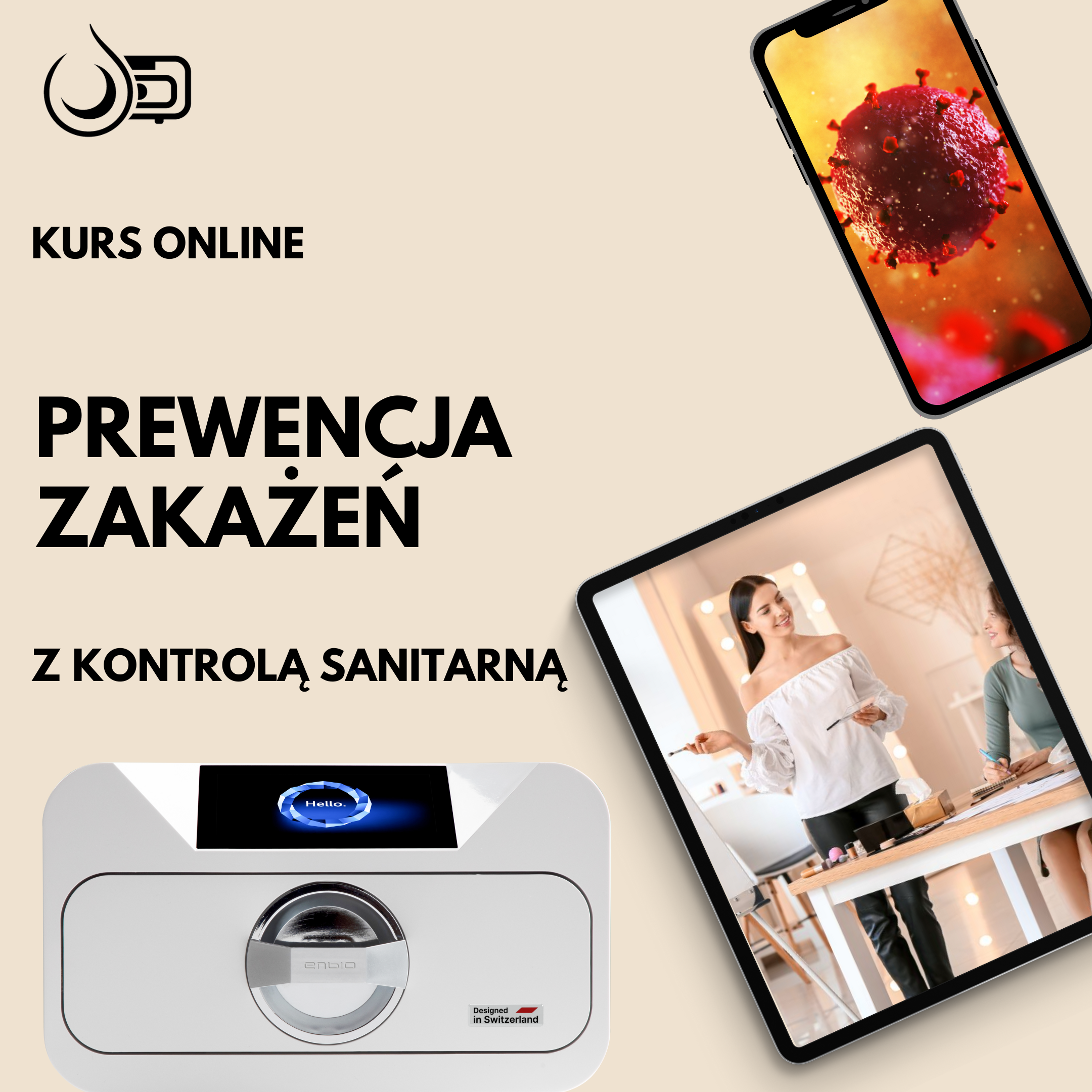 SZKOLENIE/KURS Prewencja zakażeń z kontrolą sanitarną w branży beauty